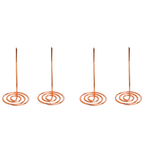 4Pièces Porte-Reçu Rose Matériel