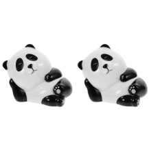 2Pièces Porte-Encens En Céramique Forme Panda Design Unique Pour Table