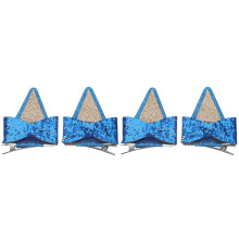 4Pièces Barrettes Animal Oreilles Pour Filles Enfants