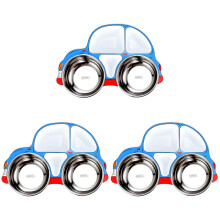3Pièces Assiettes Complémentaires Enfants Motif Durable