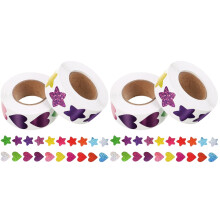 120Stickers Papier Auto-Adhésifs Multicolores Pour Motivation Enfants