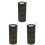 3Pièces Tulle Noir En Polyester Pour Noeuds, Fleurs Décorations DIY 1