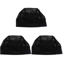 3Pièces Bonnets Mesh Perruque Pour Usage Domestique