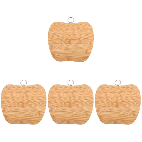 4Pièces À Découper Bambou Khaki Multifonction Cuisine Maison