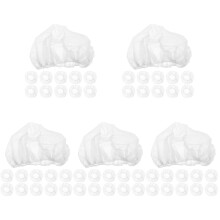 250Pièces Filets Cheveux Jetables Blancs Confortables Pour Cuisiniers