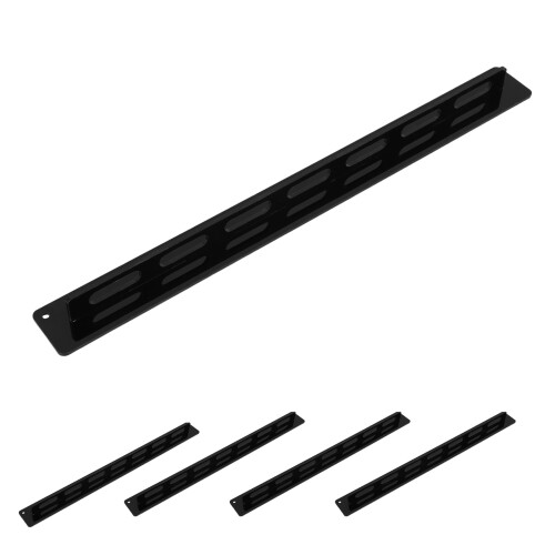 5Pièces Support Verres Noir Mural Pour Maison Bureau