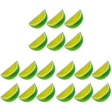 30Pièces Modèles Citron Vert Artificiel Pour Décoration Peinture