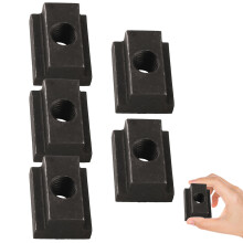 10Pièces Écrous Coulissants T En Aluminium Noir Pour Camionnette