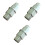 3Pièces Outil Conducteur Spindle Argenté Usage Professionnel 2