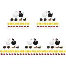 115Pièces Accessoires Resine Animaux Miniatures Pour Décor