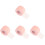 4Rouleaux Bande Extensions Cils Rose Confortable Usage Esthétique 1