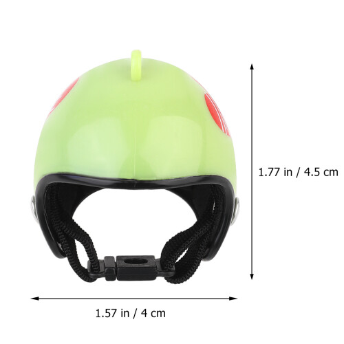 2Pièces Casque Vert Ajustable Résistant 1