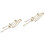 2Pièces Bandoulière Perles Métal Sac, Accessoires Chic 4