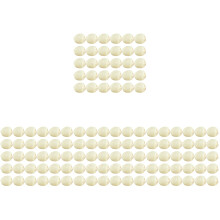 120Pièces De Lotus Factices Réalistes Jouets Éducatifs Beige