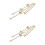 2Pièces Bandoulière Perles Métal Sac, Accessoires Chic 5