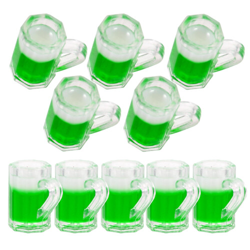 40Pièces Mini Mugs Résine Accessoires Jeu Et Décor