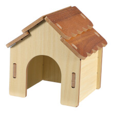 Refuge Bois Hamster Décorative Facile À