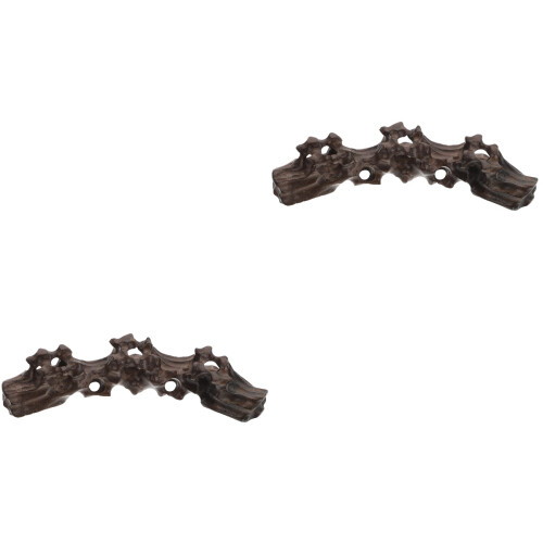 2Pièces Support Stylo Encre Bois Solide Café Pour