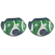 2Pièces Bols Céramique Fins Pour Salades, Nouilles Fruits
