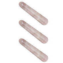 3X Natural Rose Quartz Crystal Yoni Wands Gemstone Rocks Massage