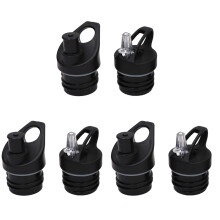6Pièces Couvercle Nozzle Noir Pour Bouteille À Usage Durable
