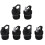 6Pièces Couvercle Nozzle Noir Pour Bouteille À Usage Durable 1