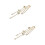 2Pièces Bandoulière Perles Métal Sac, Accessoires Chic 7