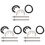 3Ensembles Kit De Montage Robinet Antifuite Pour Distributeur 1