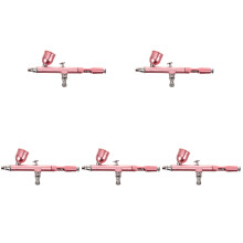 5Pièces Kit Airbrush Rose Gold Pour Gâteaux Précis Durable