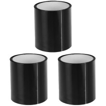 3Pièces Ruban D'étanchéité Adhésif Noir Réparation Eau