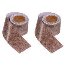 2Rouleaux De Plinthe Autocollante Flexible PVC Café Pour Coins
