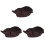 3Pièces Bonnet Chef Enfants Marron Pour 1
