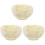 3Pièces Bol Rasage Naturel Jade Vert Grand 1