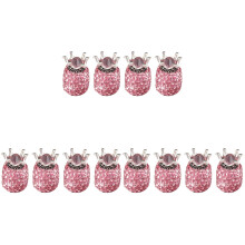 12Pièces Couvre Valve Rose Car Diamond Cap Protégeant Roue