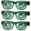 3Pièces Lunettes LED Vertes Fun Portables Pour Soirée 8