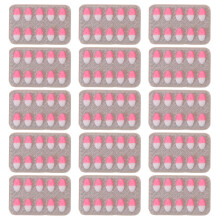 15Pièces Jouet Pilules Simulées Rose Ensemble Médical Jeu Rôle Enfant