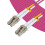MicroConnect Optical Fibre Cable LC-LC Multimode Duplex OM4 (Erica Violet) 1.5m 2