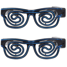 2Pièces Lunettes LED Pour Soirée Danse