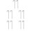 10Pièces Mini Lampadaires Stables Pour Décor Jardin 5