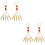 4Pièces Bracelet Egyptien Ongles Longs Pour Performances 6