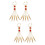 4Pièces Bracelet Egyptien Ongles Longs Pour Performances 7