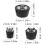 12Pièces Bouchons Pour En Caoutchouc Durable Fixation Vis 8