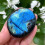 Labradorite palm stone Natural labradorite moonstone 3-4CM 3-4 cm 4