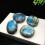 Labradorite palm stone Natural labradorite moonstone 3-4CM 3-4 cm 2