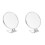 2Pièces Portable Argent Simple Usage 2
