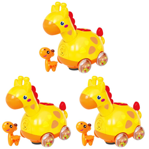 3Pièces Jouet Éducatif Ramper Bébé