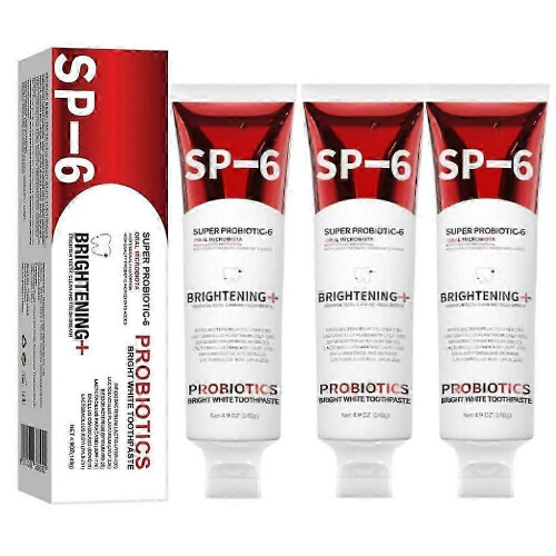 SP-6 Probiotics WhiteningToothpasteBrightening &Stain Removing Toothpaste