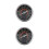 2Pièces Thermomètres Bimétal Cuisine Four 10