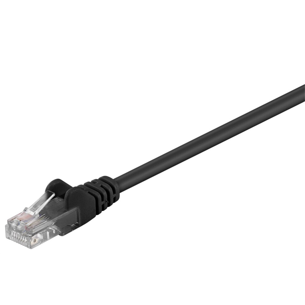 Microconnect Cat5e U/Utp Network Cable 0.5M Black 5711045260315