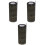 3Pièces Tulle Noir En Polyester Pour Noeuds, Fleurs Décorations DIY 2